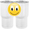 20 oz. Tall Stainless Steel Vacuum Insulated Tumbler White Thumbnail