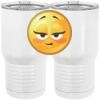 20 oz. Tall Stainless Steel Vacuum Insulated Tumbler White Thumbnail