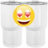 20 oz. Tall Stainless Steel Vacuum Insulated Tumbler White Thumbnail