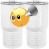 20 oz. Tall Stainless Steel Vacuum Insulated Tumbler White Thumbnail