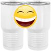 20 oz. Tall Stainless Steel Vacuum Insulated Tumbler White Thumbnail