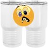 20 oz. Tall Stainless Steel Vacuum Insulated Tumbler White Thumbnail