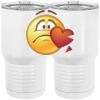 20 oz. Tall Stainless Steel Vacuum Insulated Tumbler White Thumbnail