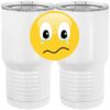 20 oz. Tall Stainless Steel Vacuum Insulated Tumbler White Thumbnail