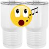 20 oz. Tall Stainless Steel Vacuum Insulated Tumbler White Thumbnail