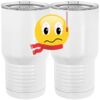 20 oz. Tall Stainless Steel Vacuum Insulated Tumbler White Thumbnail