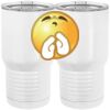 20 oz. Tall Stainless Steel Vacuum Insulated Tumbler White Thumbnail