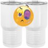 20 oz. Tall Stainless Steel Vacuum Insulated Tumbler White Thumbnail