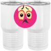 20 oz. Tall Stainless Steel Vacuum Insulated Tumbler White Thumbnail