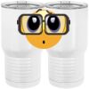 20 oz. Tall Stainless Steel Vacuum Insulated Tumbler White Thumbnail