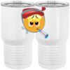 20 oz. Tall Stainless Steel Vacuum Insulated Tumbler White Thumbnail