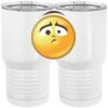 20 oz. Tall Stainless Steel Vacuum Insulated Tumbler White Thumbnail