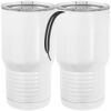 20 oz. Tall Stainless Steel Vacuum Insulated Tumbler White Thumbnail