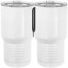 20 oz. Tall Stainless Steel Vacuum Insulated Tumbler White Thumbnail