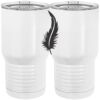 20 oz. Tall Stainless Steel Vacuum Insulated Tumbler White Thumbnail
