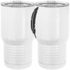 20 oz. Tall Stainless Steel Vacuum Insulated Tumbler White Thumbnail