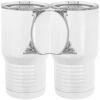 20 oz. Tall Stainless Steel Vacuum Insulated Tumbler White Thumbnail