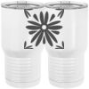 20 oz. Tall Stainless Steel Vacuum Insulated Tumbler White Thumbnail