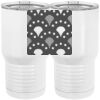 20 oz. Tall Stainless Steel Vacuum Insulated Tumbler White Thumbnail