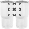 20 oz. Tall Stainless Steel Vacuum Insulated Tumbler White Thumbnail