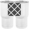 20 oz. Tall Stainless Steel Vacuum Insulated Tumbler White Thumbnail