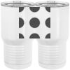 20 oz. Tall Stainless Steel Vacuum Insulated Tumbler White Thumbnail