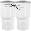 20 oz. Tall Stainless Steel Vacuum Insulated Tumbler White Thumbnail