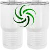 20 oz. Tall Stainless Steel Vacuum Insulated Tumbler White Thumbnail