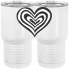 20 oz. Tall Stainless Steel Vacuum Insulated Tumbler White Thumbnail