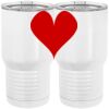 20 oz. Tall Stainless Steel Vacuum Insulated Tumbler White Thumbnail