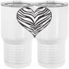 20 oz. Tall Stainless Steel Vacuum Insulated Tumbler White Thumbnail