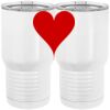 20 oz. Tall Stainless Steel Vacuum Insulated Tumbler White Thumbnail
