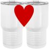 20 oz. Tall Stainless Steel Vacuum Insulated Tumbler White Thumbnail