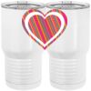 20 oz. Tall Stainless Steel Vacuum Insulated Tumbler White Thumbnail