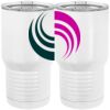20 oz. Tall Stainless Steel Vacuum Insulated Tumbler White Thumbnail