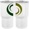 20 oz. Tall Stainless Steel Vacuum Insulated Tumbler White Thumbnail