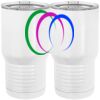 20 oz. Tall Stainless Steel Vacuum Insulated Tumbler White Thumbnail