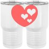 20 oz. Tall Stainless Steel Vacuum Insulated Tumbler White Thumbnail