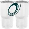 20 oz. Tall Stainless Steel Vacuum Insulated Tumbler White Thumbnail