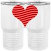 20 oz. Tall Stainless Steel Vacuum Insulated Tumbler White Thumbnail