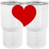 20 oz. Tall Stainless Steel Vacuum Insulated Tumbler White Thumbnail