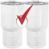 20 oz. Tall Stainless Steel Vacuum Insulated Tumbler White Thumbnail