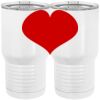 20 oz. Tall Stainless Steel Vacuum Insulated Tumbler White Thumbnail