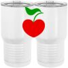 20 oz. Tall Stainless Steel Vacuum Insulated Tumbler White Thumbnail