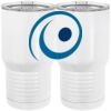 20 oz. Tall Stainless Steel Vacuum Insulated Tumbler White Thumbnail
