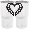 20 oz. Tall Stainless Steel Vacuum Insulated Tumbler White Thumbnail