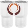 20 oz. Tall Stainless Steel Vacuum Insulated Tumbler White Thumbnail