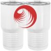 20 oz. Tall Stainless Steel Vacuum Insulated Tumbler White Thumbnail