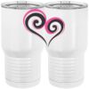 20 oz. Tall Stainless Steel Vacuum Insulated Tumbler White Thumbnail