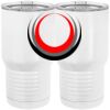 20 oz. Tall Stainless Steel Vacuum Insulated Tumbler White Thumbnail